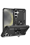 Samsung Galaxy S25 Plus Case Zore Full Protection Vega Cover with Magnet Ring Stand