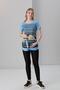 4505-Crafty Escape Viscose Maternity Short Sleeve T-shirt