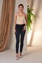 Işşil 3333-narrow Leg Slim Fit Lycra Maternity Cotton Trousers - 4