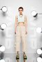 Women's Cream Trousers 15115 - 2