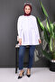White Waist Belted Tunic - 2