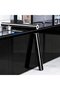 Refrigerator and Kitchen Coating Glossy Foil Black 120 x 200cm - 2