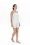 20076 Women's Snow Melange Thin Strap Shorts Set - 2