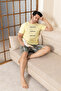 Combed cotton (single jersey) Capri Pajama Set - 2