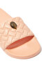 Luxury Orange Stitched Slippers for Hot Days - 4