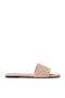 Stylish and Comfortable Flat Leather Slippers - 5