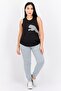 Women Sportswear Fit Sleeveless Training Top, Black - 4