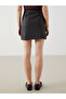 Original Beli Zippered Plaid Women's Skirt - 4