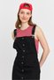 1010 Front Buttoned Salopet Black - 2