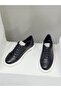 D25YA-3525 Women's Genuine Leather Sneakers with Elastic Laces - 3