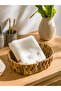 Leaf Embroidered Cotton Face Towel 50X80 cm - 2