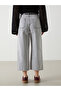 Xside Gray Wideleg Women's Jean Pants with Belt - 5