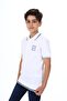 Boy's Polo Neck Palm Printed T-Shirt - 4