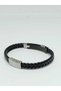 Men's Vegan Surgical Steel Bracelet, Braided Modern Design 20 cm No 16 - 2