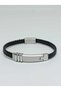 Men's Vegan Surgical Steel Bracelet, Braided Modern Design 20 cm No 16