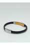 Men's Vegan Surgical Steel Bracelet, Braided Modern Design 20 cm No 16 - 2