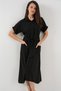 Short Sleeve Dress 2214 - Black - 4