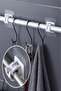 4 Pcs Adhesive Spring Pipe Holder Hooks Cable Organizer Ring Hanger Retainer
