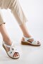 Ygzt08 Genuine Leather Orthopedic Anatomical Extra Comfortable Heel Spur Women's Sandals