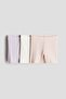 3-pack ribbed cycling shorts