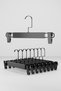 Wooden Hangers with Pegs for Pants, Skirts, Clothes Hangers, 1St Quality Ultra Luxury Trouser Hangers, 6 Pieces - 2