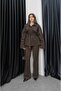 Bitter Brown Denim Set
