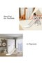 Children's Freestanding Slide Indoor Household Small Kids Slide for Toddlers Folding Indoor White - 2