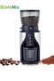 Electric Coffee Bean Grinder with Stainless Steel Blade & 31 Grind Settings for 1-10 Cups