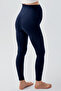 Thermal Brushed Inside Warm Stretchy Adjustable-Waist Winter Maternity Leggings T10 - 4