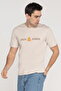 Men's Chest Logo Printed 100% Cotton T-Shirt - Log - 4