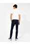 Navy Blue Slim Fit Jean Trousers 50259688 -Vr033 - 4