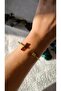 Brand Model Special Coated Cylinder Cuff Bracelet