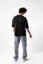 816 Design Black Basic Premium Oversize Tshirt - 4