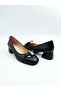 Women's Genuine Leather Heeled Shoes - 3
