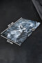 Gray Silver Silvery Glass Cutting Board, Heat Resistant, Scratch Proof, Unbreakable, Non-Slip Presentation and Cutting Board - 2