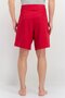 Men Drawstring Board Shorts, Red - 3