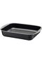 Since 1911, Made In Brazil - Brasil 40cm 7.2l Black Aluminum Deep Roasting Pan