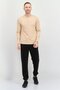 Men Regular Fit Brand Logo Jogger Pants, Black - 2
