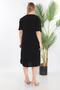 Summer Crinkle Dress with Stone Embroidery Detail on the Front - 3