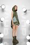 Women's Khaki Jacket 15227 - 3