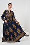 2423 Authentic Patterned Dress - Y.Mavi - 2