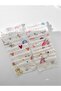 Cotton Muslin 5 Pack Mixed Pattern Baby Mouth Wipes Baby Wipes