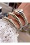 Steel Cord Snake Model Women's Wristwatch with 2 Years Warranty 3 Atm Waterproof - 7