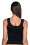 Black Mi 5002 Soft Thick Strap Long Undershirt - 3