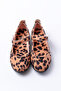 Girl's Leopard Soft Non-Slip Sole Ballerinas - 3