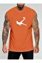 Footballer Printed Sleeveless Tee