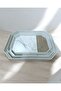 A set of trays of different sizes, melamine marble, for hospitality and serving - 6