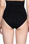 Black Mi 2019 Double High Waist Snap Fastener Slip Corset - 3
