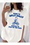 Unisex White Oversize Cut 100% Organic Cotton T-Shirt
