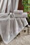 Christina 100% Cotton 3 Piece Boxed Luxury Towel Beige 70 X 140 - 3